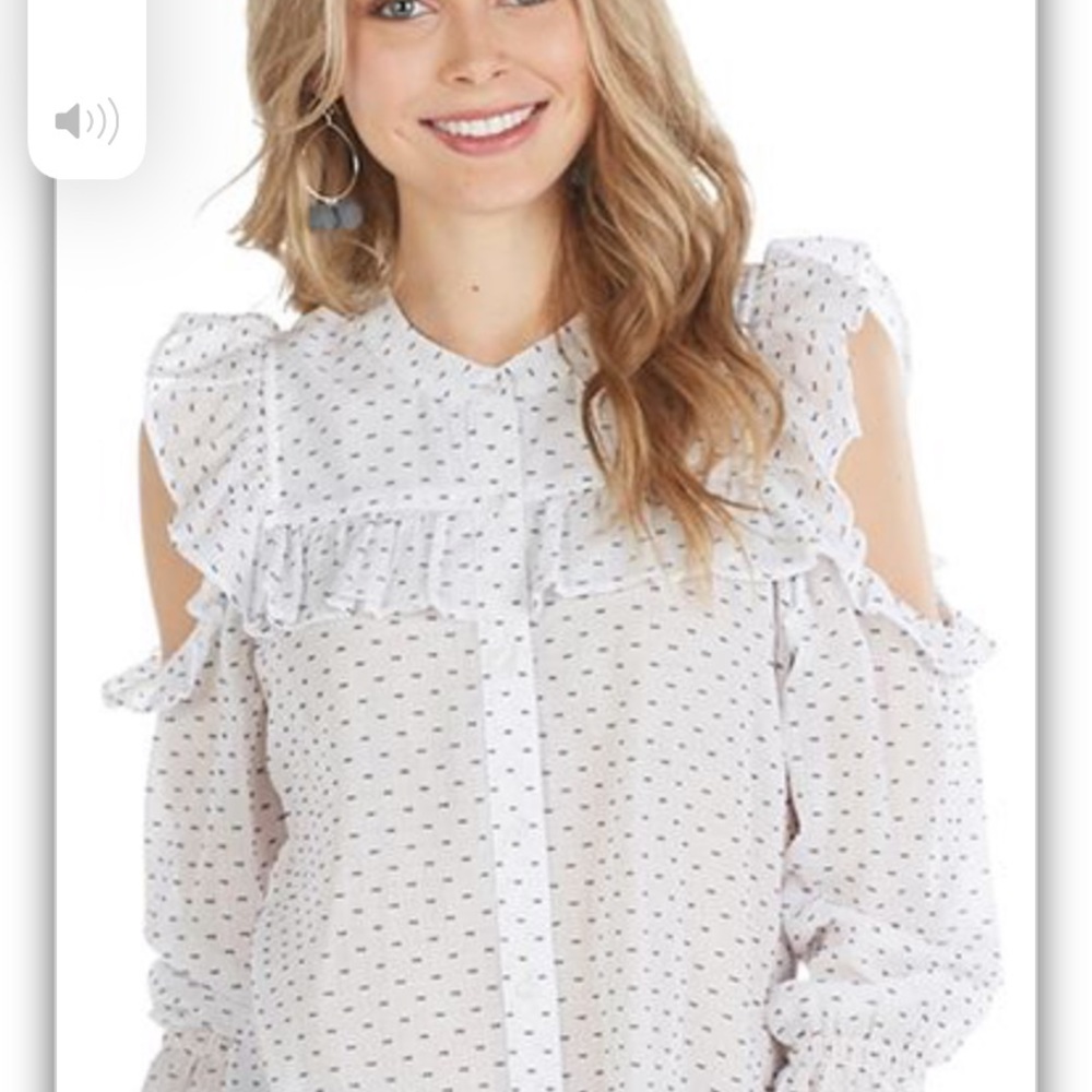 Mud pie blouse— never worn!